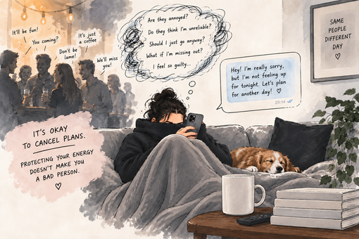The Art of Canceling Plans Without Hating Yourself for It