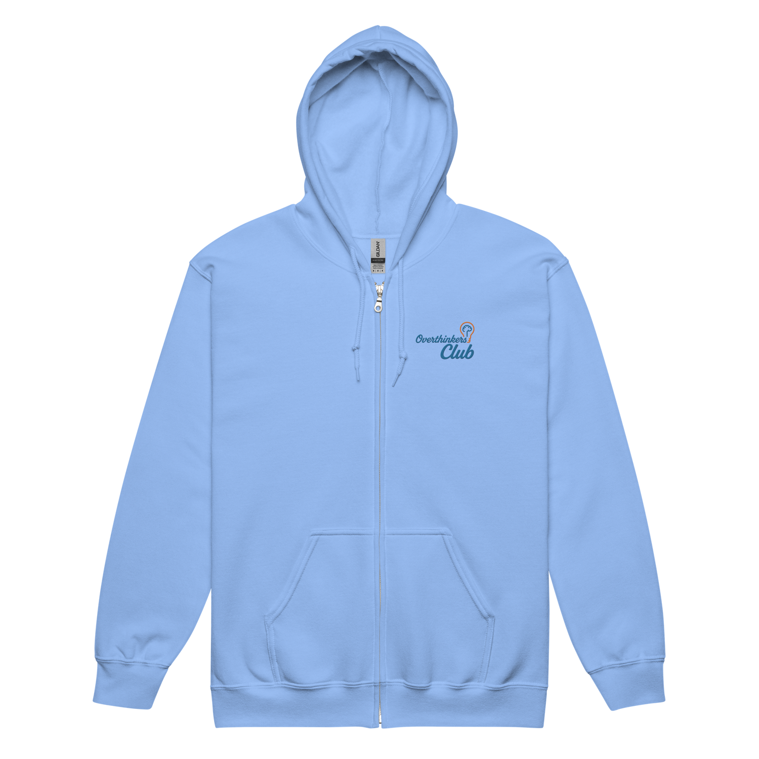 Overthinkers Club Zip Hoodie