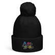 ADHD — ADHD Awareness Pom Pom Beanie by Lumo — mental health apparel for overthinkers