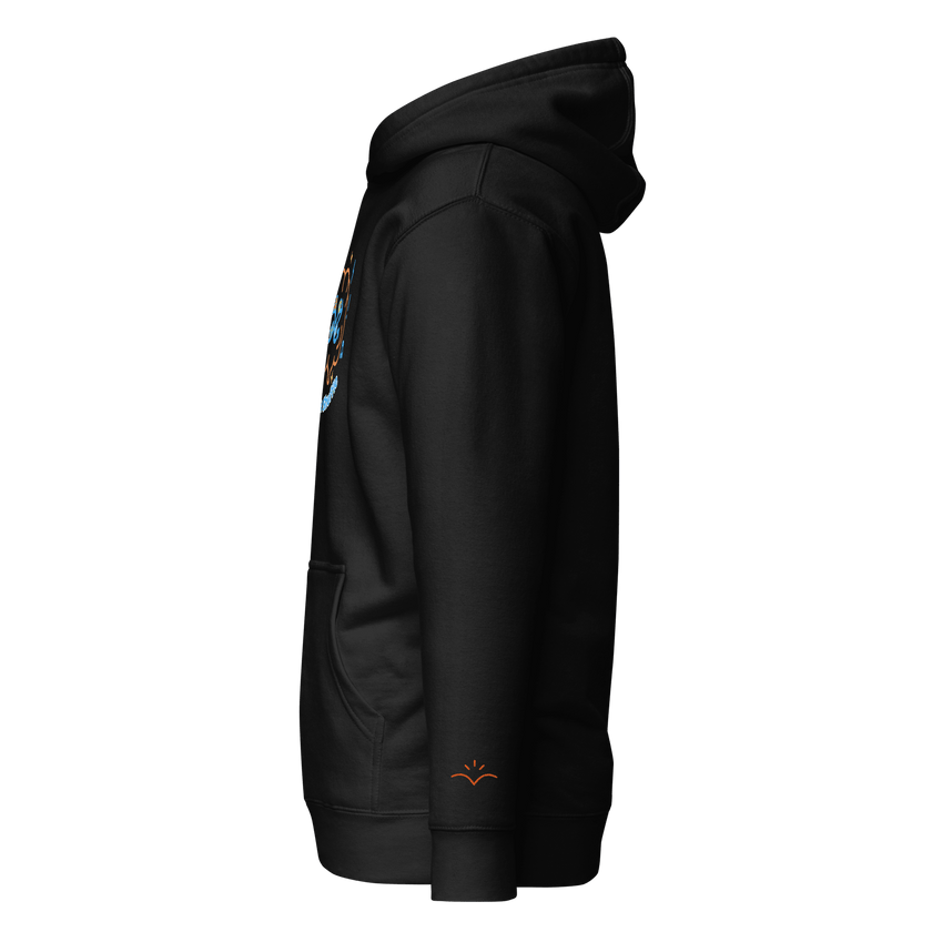 ADHD Shuffle — ADHD Awareness Hoodie by Lumo — mental health apparel for overthinkers