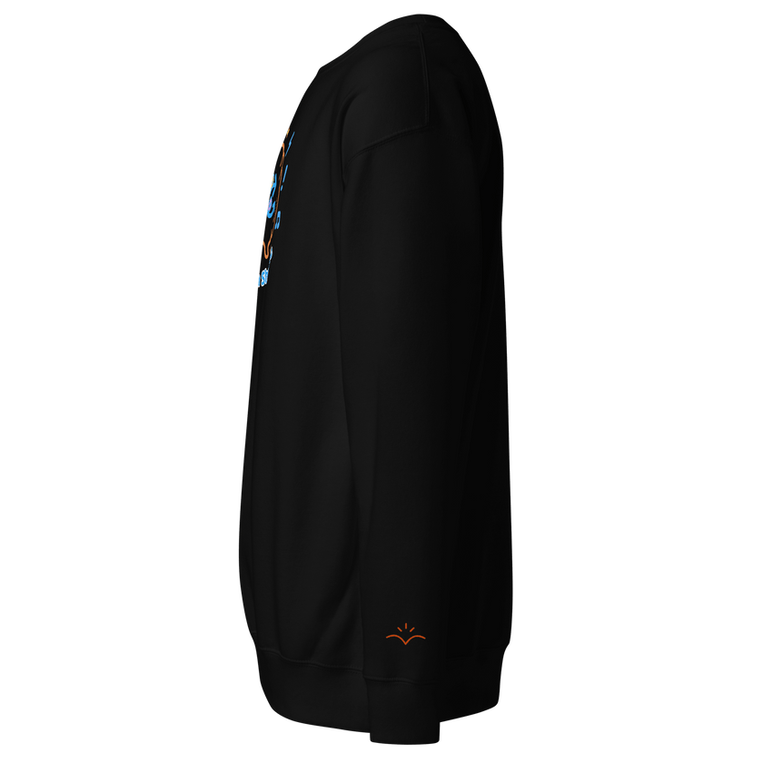 ADHD Shuffle — ADHD Awareness Sweatshirt by Lumo — mental health apparel for overthinkers