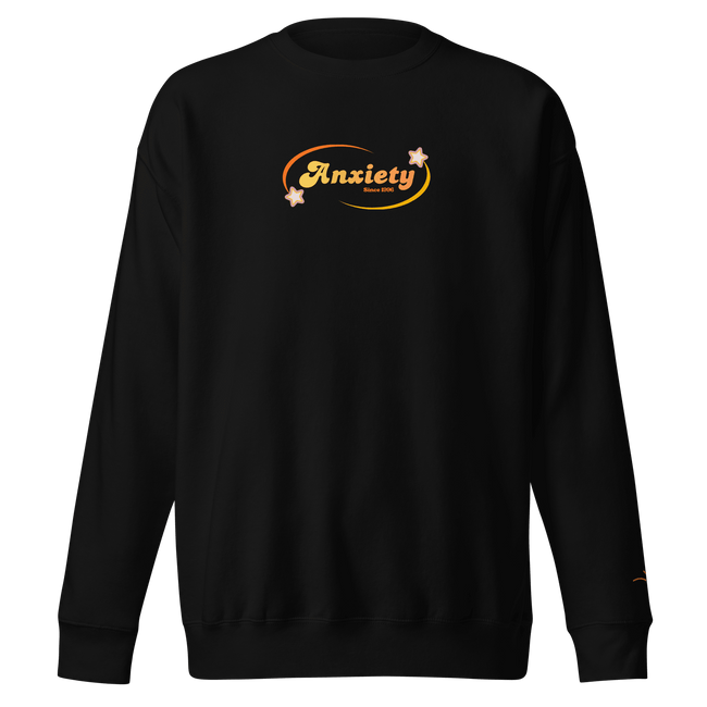 Anxiety — Mental Health Awareness Sweatshirt by Lumo — mental health apparel for overthinkers