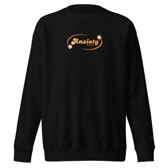 Anxiety — Mental Health Awareness Sweatshirt by Lumo — mental health apparel for overthinkers