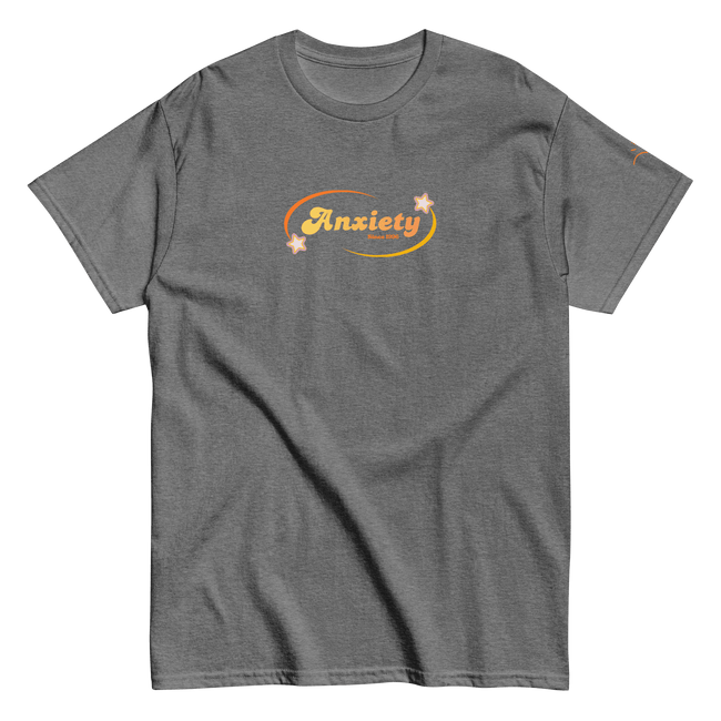 Anxiety — Mental Health Awareness T-Shirt by Lumo — mental health apparel for overthinkers
