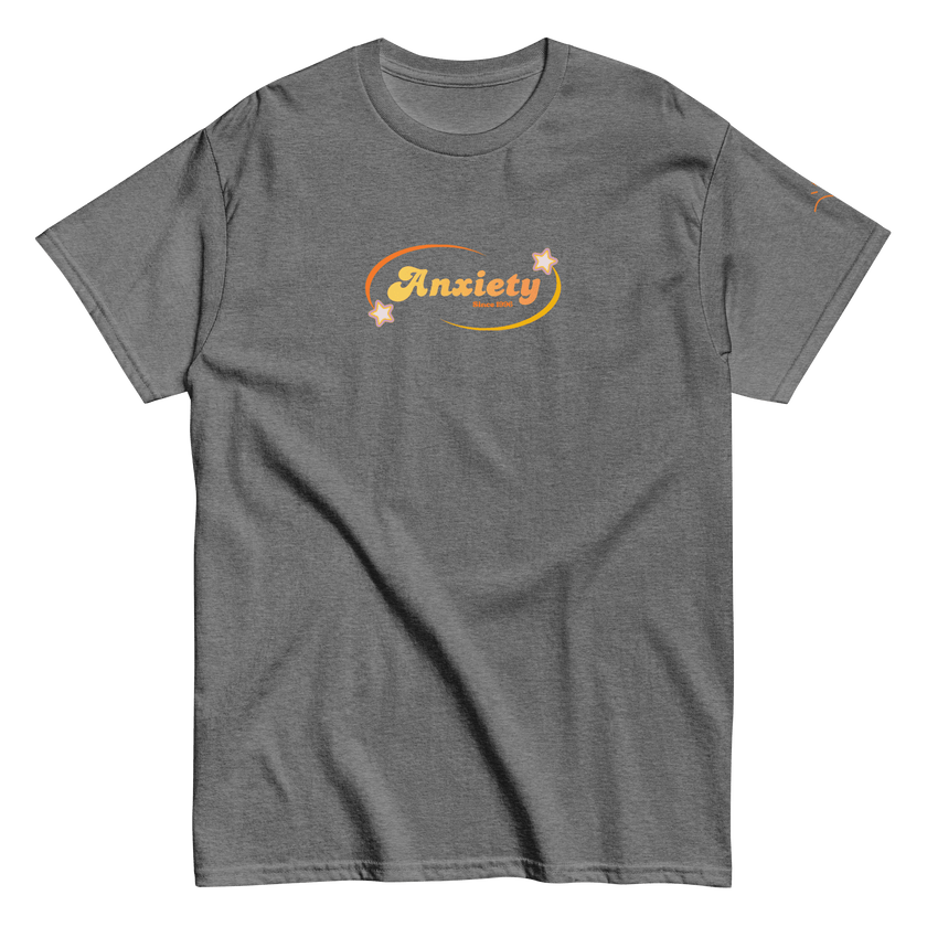 Anxiety — Mental Health Awareness T-Shirt by Lumo — mental health apparel for overthinkers