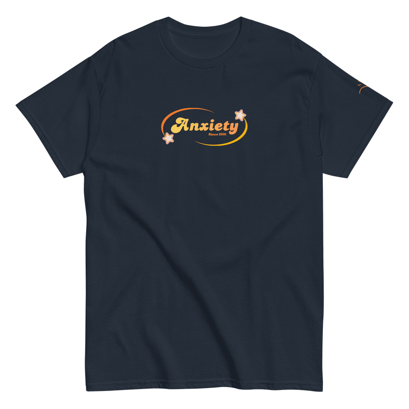 Anxiety — Mental Health Awareness T-Shirt by Lumo — mental health apparel for overthinkers