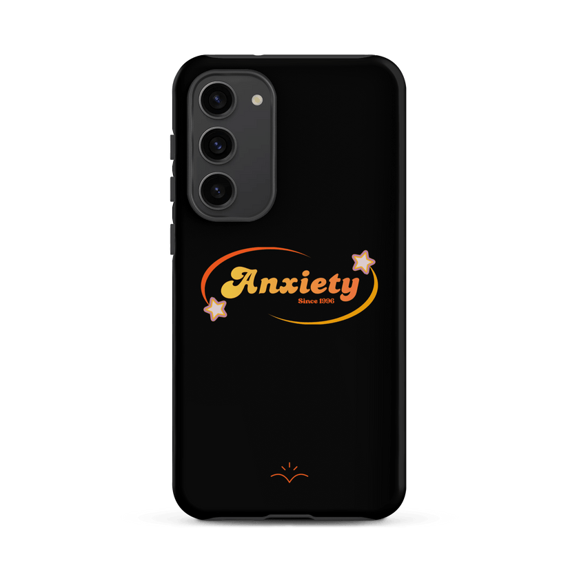 Anxiety — Mental Health Awareness Tough Case for Samsung® by Lumo — mental health apparel for overthinkers