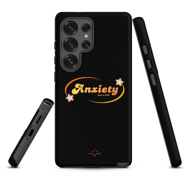 Anxiety — Mental Health Awareness Tough Case for Samsung® by Lumo — mental health apparel for overthinkers