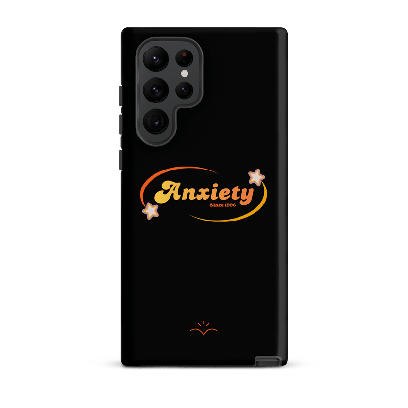 Anxiety — Mental Health Awareness Tough Case for Samsung® by Lumo — mental health apparel for overthinkers