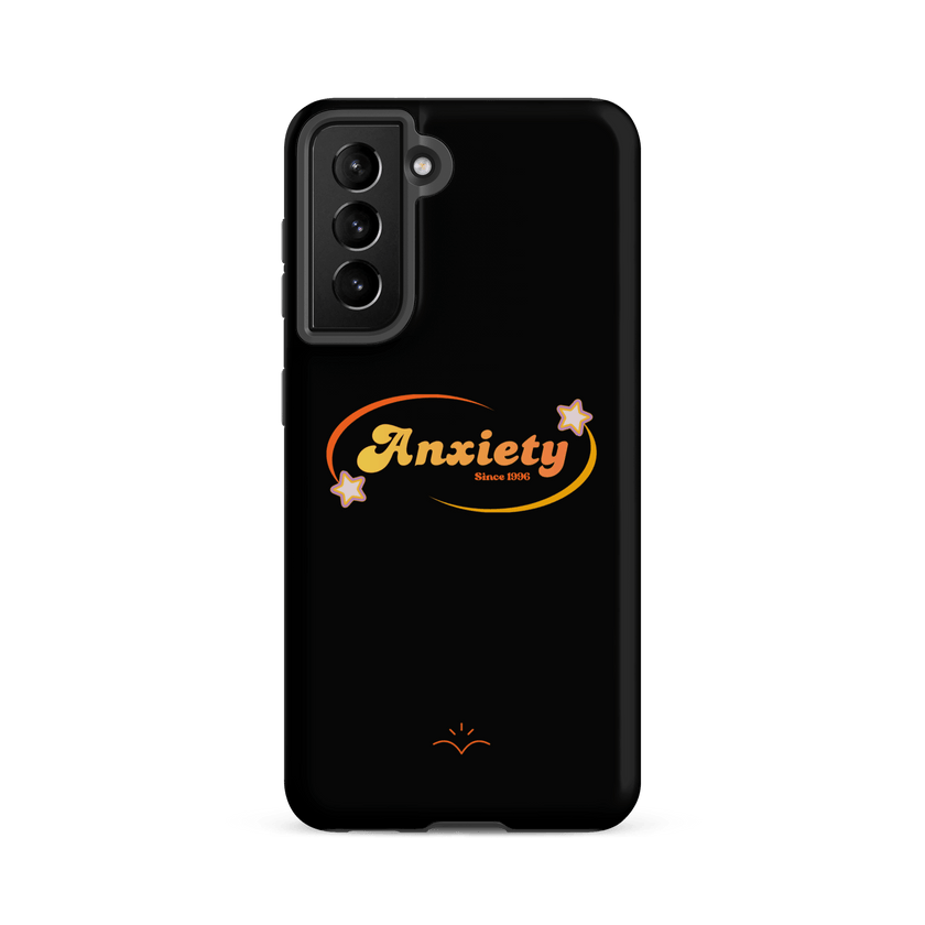 Anxiety — Mental Health Awareness Tough Case for Samsung® by Lumo — mental health apparel for overthinkers