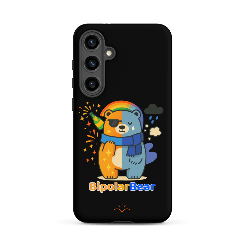 BipolarBear™ — Bipolar Awareness Tough Case for Samsung® by Lumo — mental health apparel for overthinkers