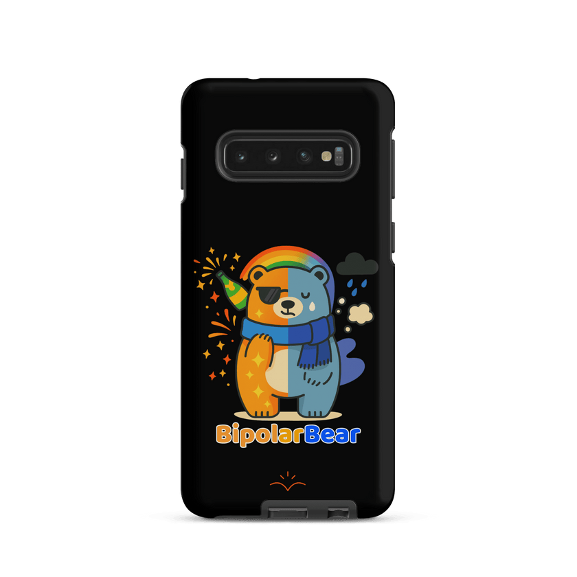 BipolarBear™ — Bipolar Awareness Tough Case for Samsung® by Lumo — mental health apparel for overthinkers