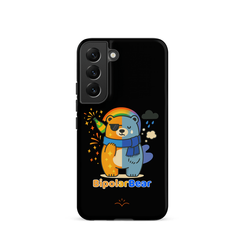 BipolarBear™ — Bipolar Awareness Tough Case for Samsung® by Lumo — mental health apparel for overthinkers