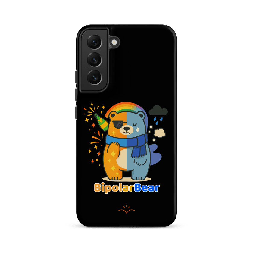 BipolarBear™ — Bipolar Awareness Tough Case for Samsung® by Lumo — mental health apparel for overthinkers
