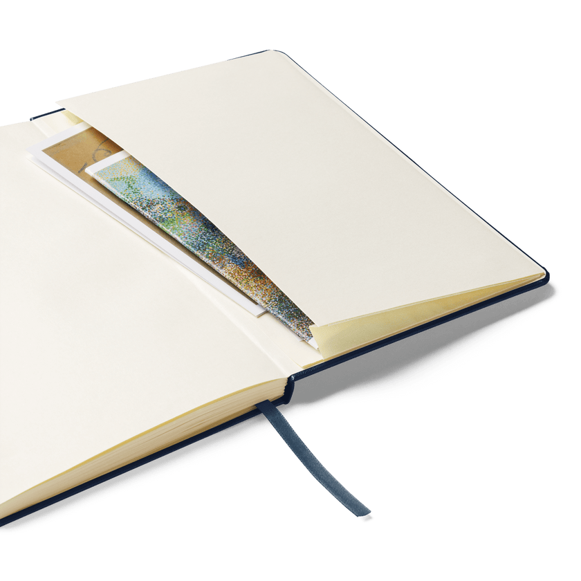 BRB. Overthinking Everything — Overthinking & Anxiety Hardcover Notebook by Lumo — mental health apparel for overthinkers