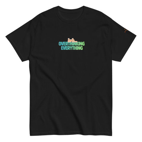 BRB. Overthinking Everything — Overthinking & Anxiety T-Shirt by Lumo — mental health apparel for overthinkers