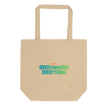 BRB. Overthinking Everything — Overthinking & Anxiety Tote Bag by Lumo — mental health apparel for overthinkers