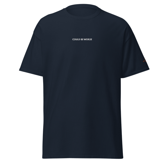 COULD BE WORSE — Emotional & Mental Health T-Shirt by Lumo — mental health apparel for overthinkers