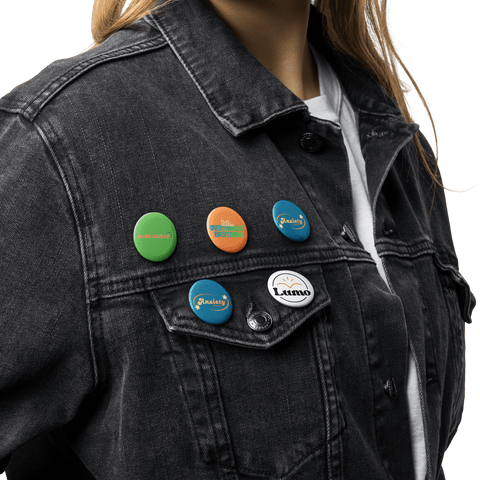 Everyday Feelings — Emotions & Mental Health Pin Set by Lumo — mental health apparel for overthinkers