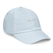 I’m Fine — Emotional & Mental Health Cap by Lumo — mental health apparel for overthinkers