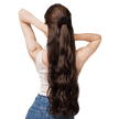 Lumo Logo Recycled Scrunchie by Lumo — mental health apparel for overthinkers