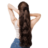 Lumo Logo Recycled Scrunchie by Lumo — mental health apparel for overthinkers