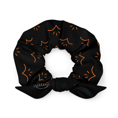 Lumo Logo Recycled Scrunchie by Lumo — mental health apparel for overthinkers