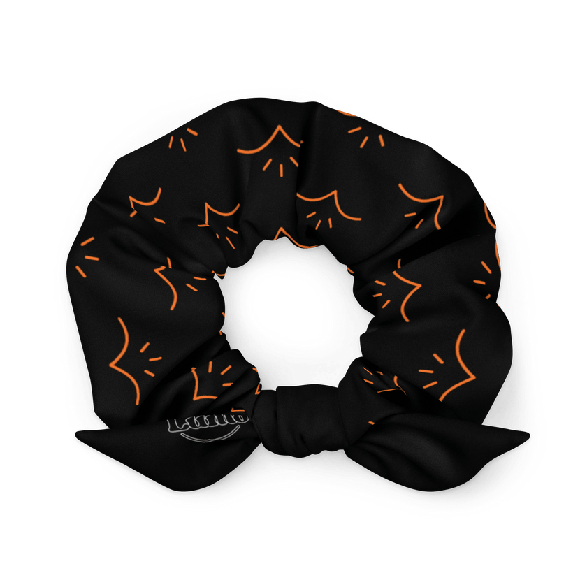 Lumo Logo Recycled Scrunchie by Lumo — mental health apparel for overthinkers