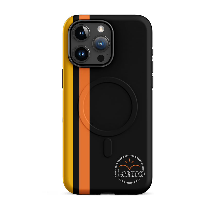 Lumo Stripe MagSafe® tough case for iPhone® by Lumo — mental health apparel for overthinkers