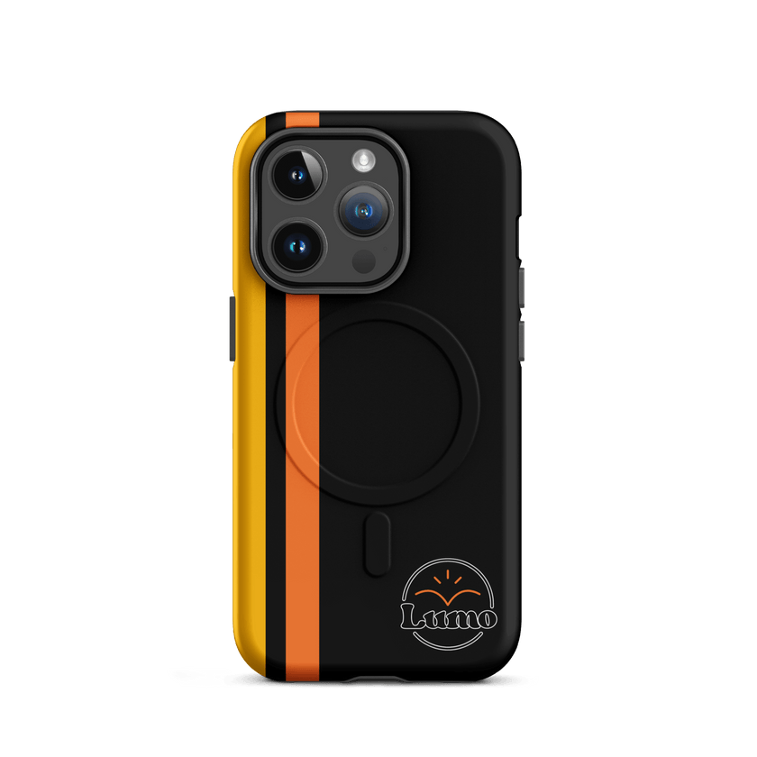 Lumo Stripe MagSafe® tough case for iPhone® by Lumo — mental health apparel for overthinkers