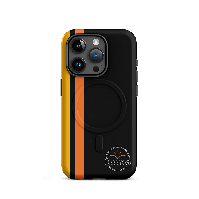 Lumo Stripe MagSafe® tough case for iPhone® by Lumo — mental health apparel for overthinkers