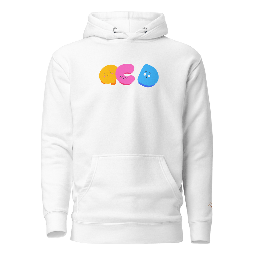 OCDoodles™ — OCD Awareness Hoodie by Lumo — mental health apparel for overthinkers