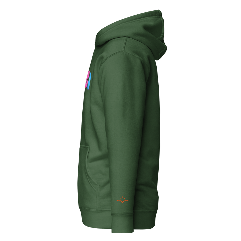 OCDoodles™ — OCD Awareness Hoodie by Lumo — mental health apparel for overthinkers
