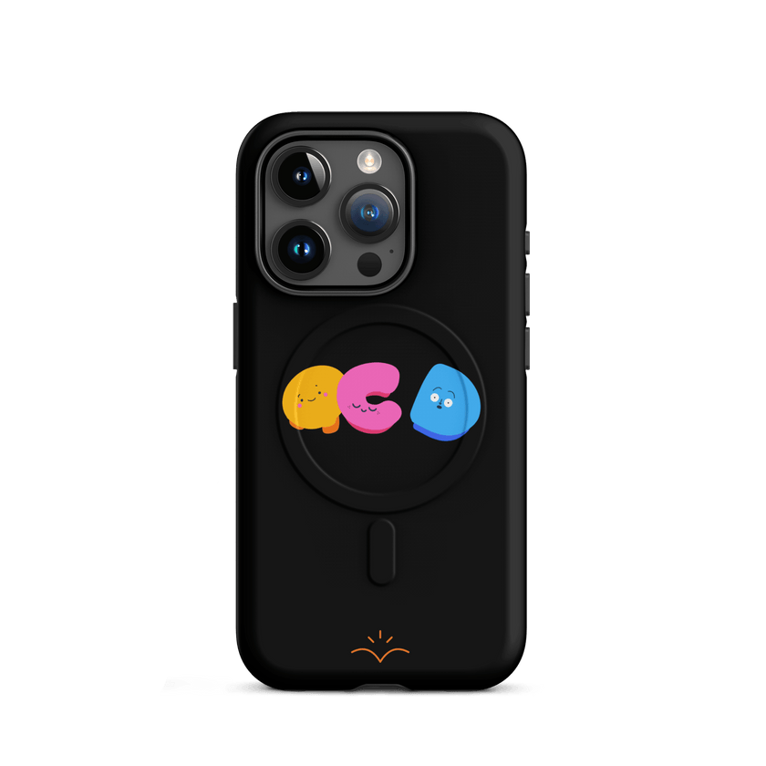 OCDoodles™ — OCD Awareness MagSafe® Tough Case for iPhone® by Lumo — mental health apparel for overthinkers