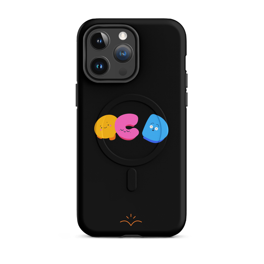 OCDoodles™ — OCD Awareness MagSafe® Tough Case for iPhone® by Lumo — mental health apparel for overthinkers