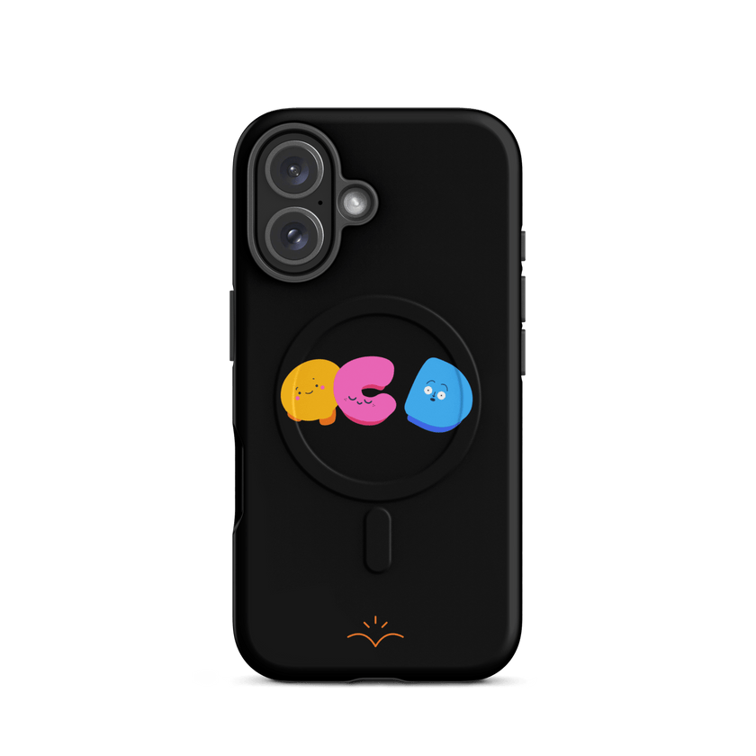 OCDoodles™ — OCD Awareness MagSafe® Tough Case for iPhone® by Lumo — mental health apparel for overthinkers