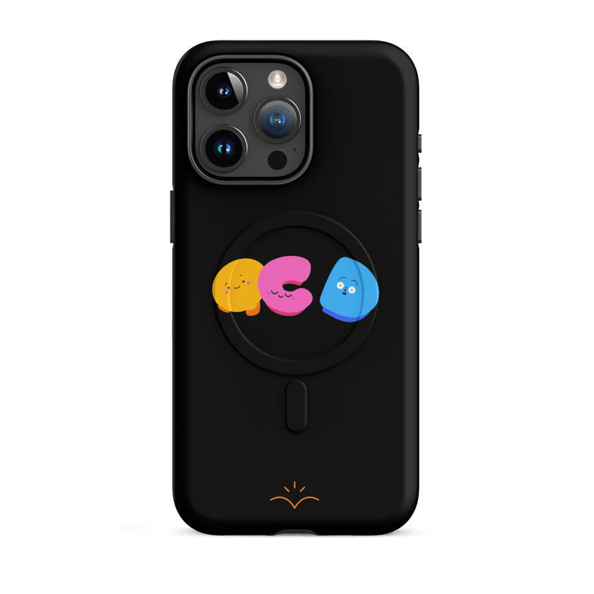 OCDoodles™ — OCD Awareness MagSafe® Tough Case for iPhone® by Lumo — mental health apparel for overthinkers