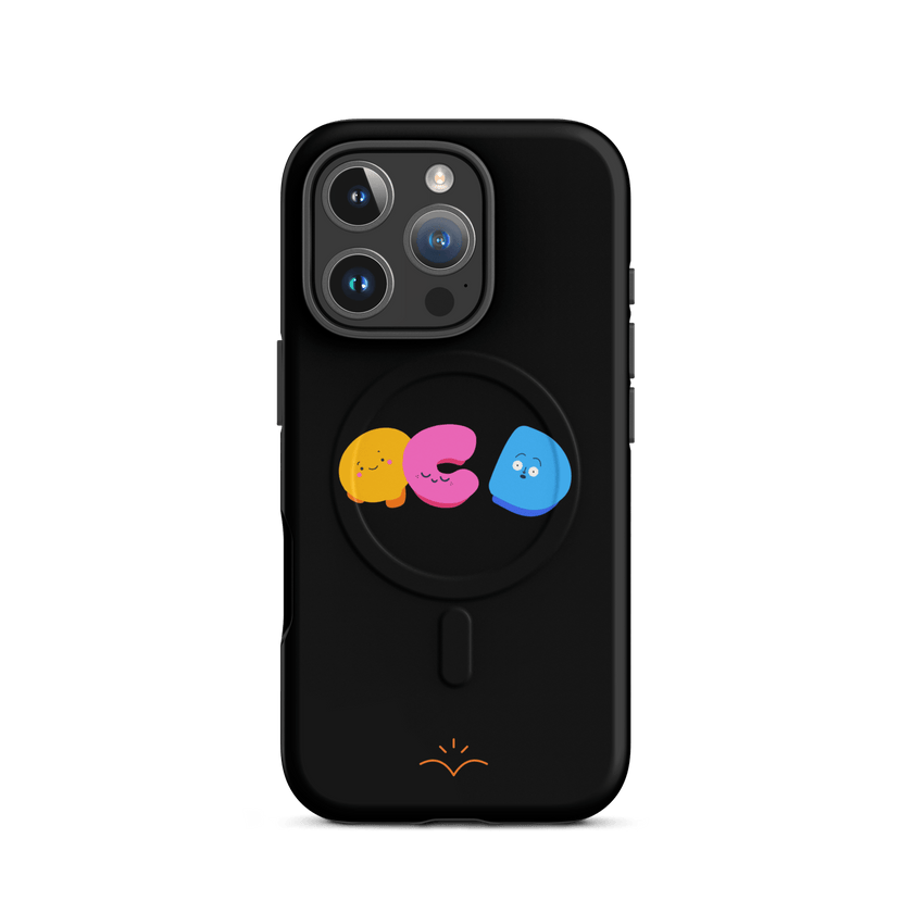 OCDoodles™ — OCD Awareness MagSafe® Tough Case for iPhone® by Lumo — mental health apparel for overthinkers