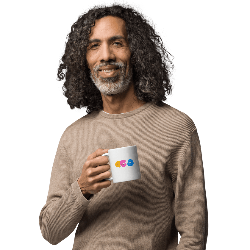 OCDoodles™ — OCD Awareness Mug by Lumo — mental health apparel for overthinkers