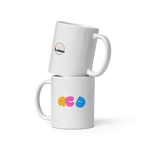 OCDoodles™ — OCD Awareness Mug by Lumo — mental health apparel for overthinkers