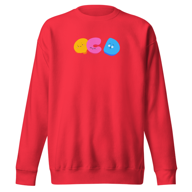 OCDoodles™ — OCD Awareness Sweatshirt by Lumo — mental health apparel for overthinkers
