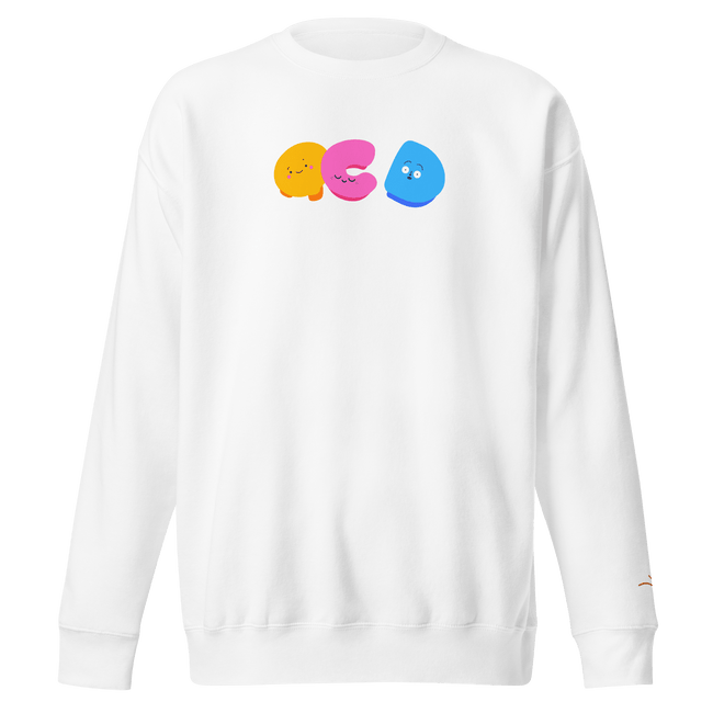 OCDoodles™ — OCD Awareness Sweatshirt by Lumo — mental health apparel for overthinkers