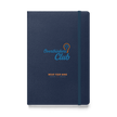 Overthinkers Club — Overthinking & Anxiety Hardcover Notebook by Lumo — mental health apparel for overthinkers