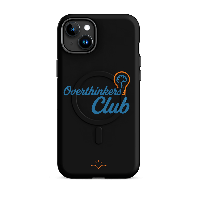 Overthinkers Club — Overthinking & Anxiety MagSafe® Tough Case for iPhone® by Lumo — mental health apparel for overthinkers