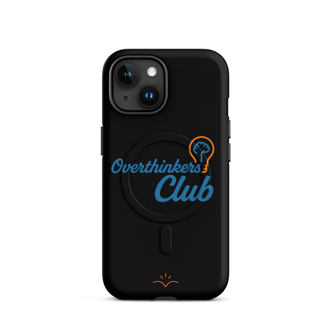 Overthinkers Club — Overthinking & Anxiety MagSafe® Tough Case for iPhone® by Lumo — mental health apparel for overthinkers