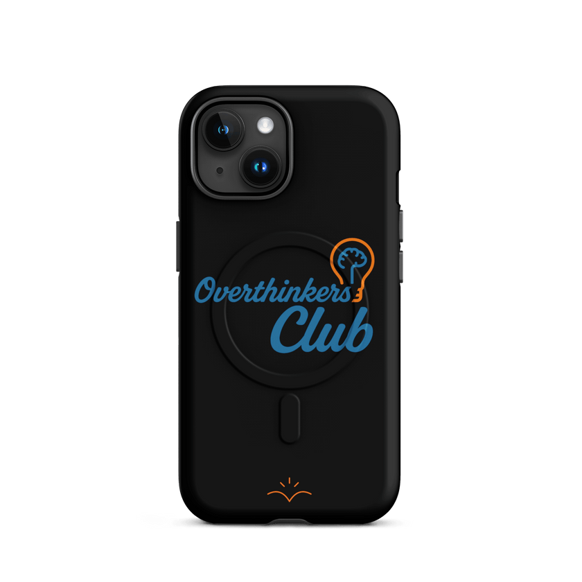 Overthinkers Club — Overthinking & Anxiety MagSafe® Tough Case for iPhone® by Lumo — mental health apparel for overthinkers