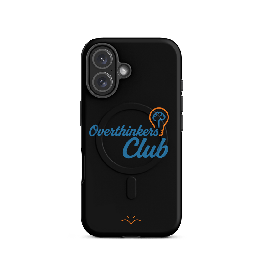 Overthinkers Club — Overthinking & Anxiety MagSafe® Tough Case for iPhone® by Lumo — mental health apparel for overthinkers