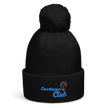 Overthinkers Club — Overthinking & Anxiety Pom Pom Beanie by Lumo — mental health apparel for overthinkers
