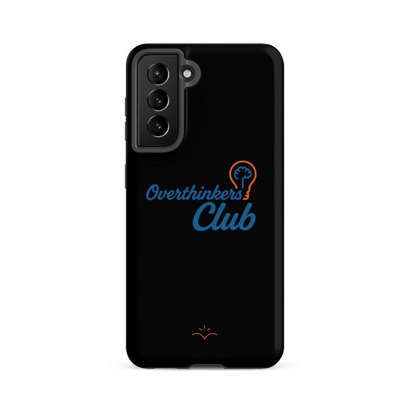 Overthinkers Club — Overthinking & Anxiety Tough Case for Samsung® by Lumo — mental health apparel for overthinkers