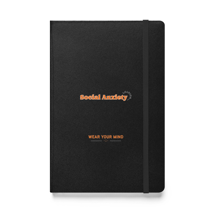 Social Anxiety Loading… — Social Anxiety & Mental Health Hardcover Notebook by Lumo — mental health apparel for overthinkers